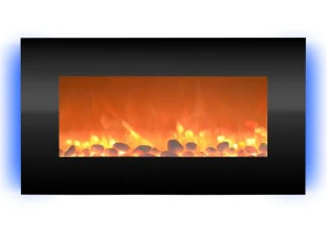Picture of Northwest 80-BL31-2001 31 in. Wall Mounted with 13 Backlight Colors Electric Fireplace - Black