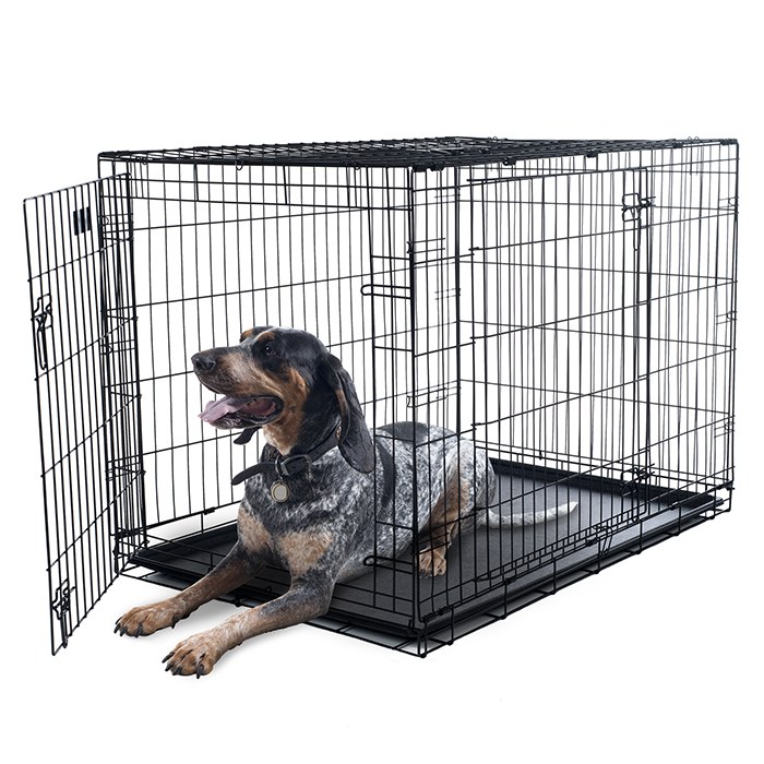 Picture of Petmaker 80-421501 42 x 28 in. Door Foldable Dog Crate Cage