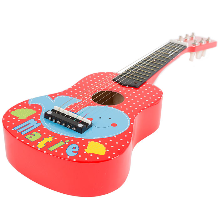 Picture of Hey Play 80-GD-3510 Toy Acoustic Guitar with 6 Tunable Strings & Real Musical Sounds