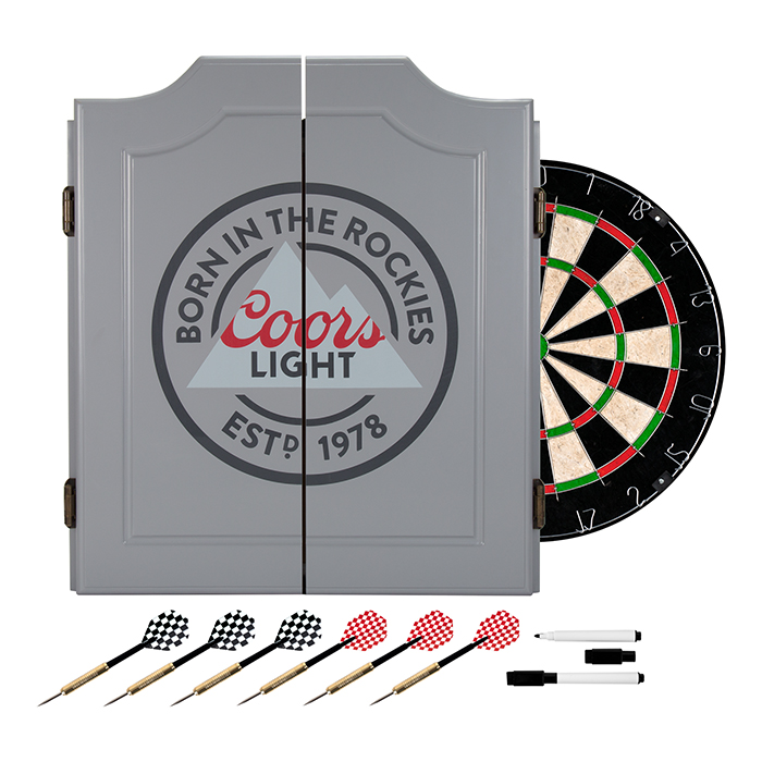 Picture of Miller Coors CL7000-GRY Coors Light Dartboard Set