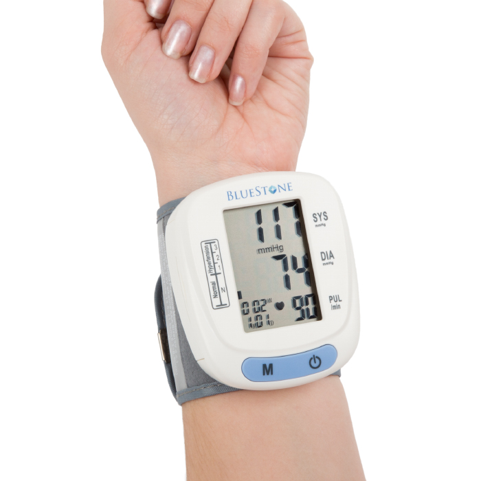 Picture of Bluestone 80-5103 Automatic Wrist Blood Pressure Monitor with Digital LCD Display Screen
