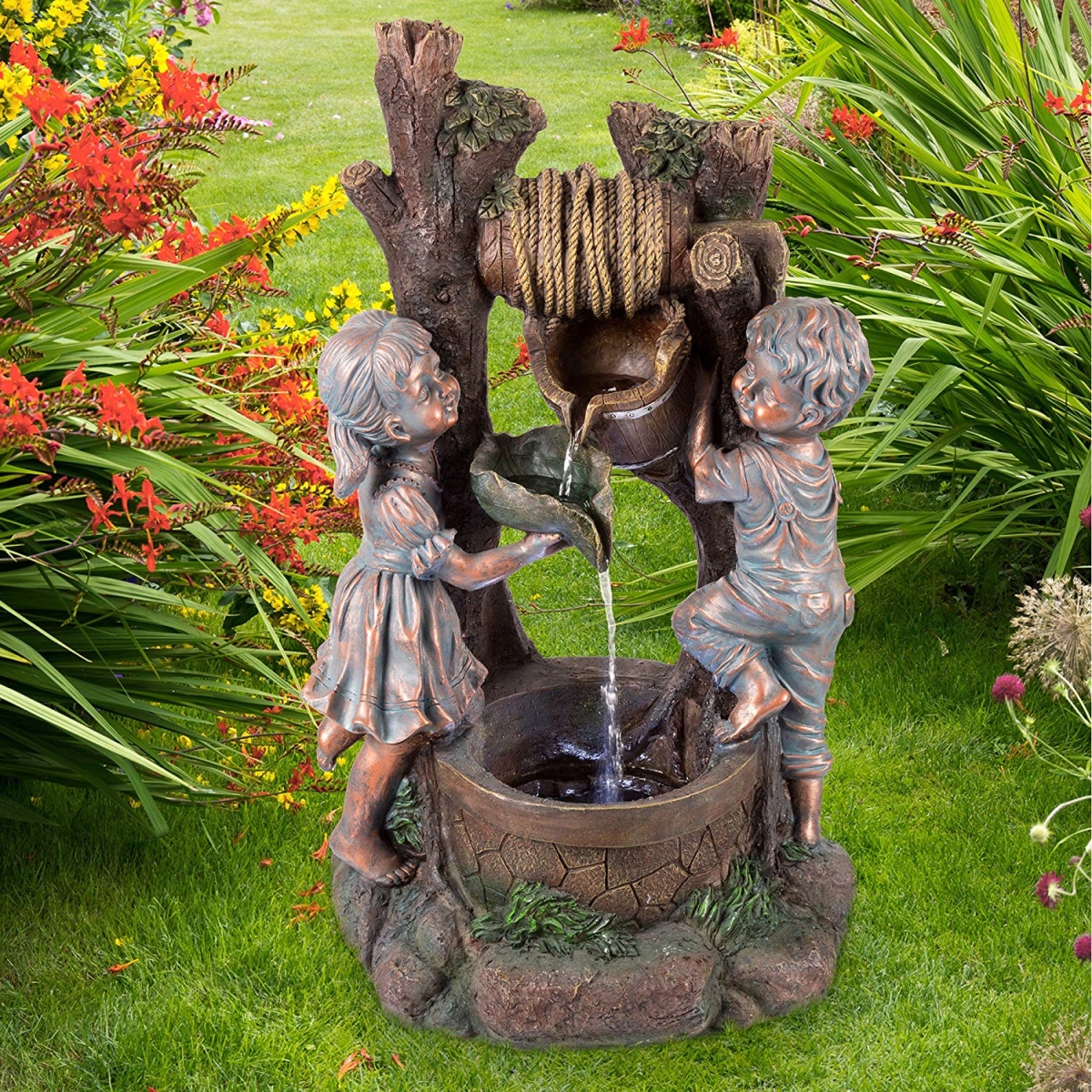 Picture of Pure Garden 50-201 Well Water Fountain