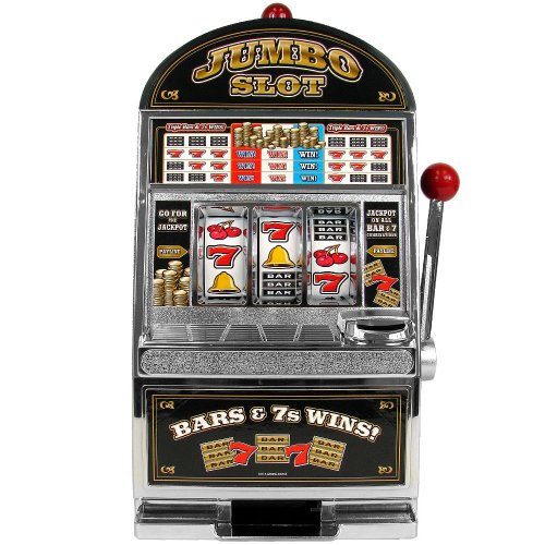 Picture of Trademark Poker W340008 Jumbo Slot Machine Bank - Replication