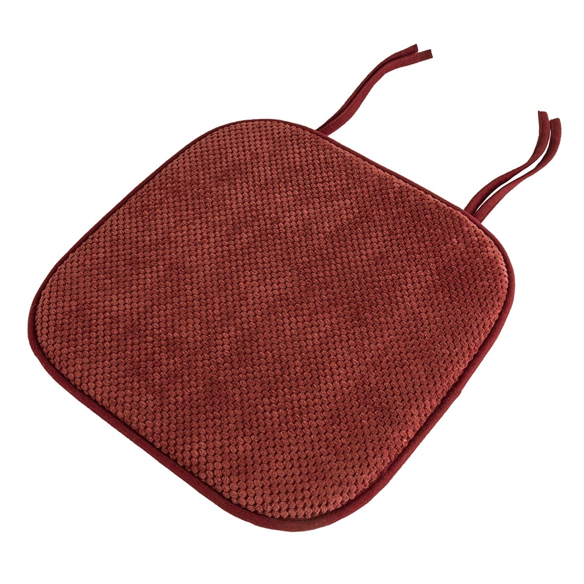 Picture of Bedford Home 69A-26151 Chair Pad - Burgundy