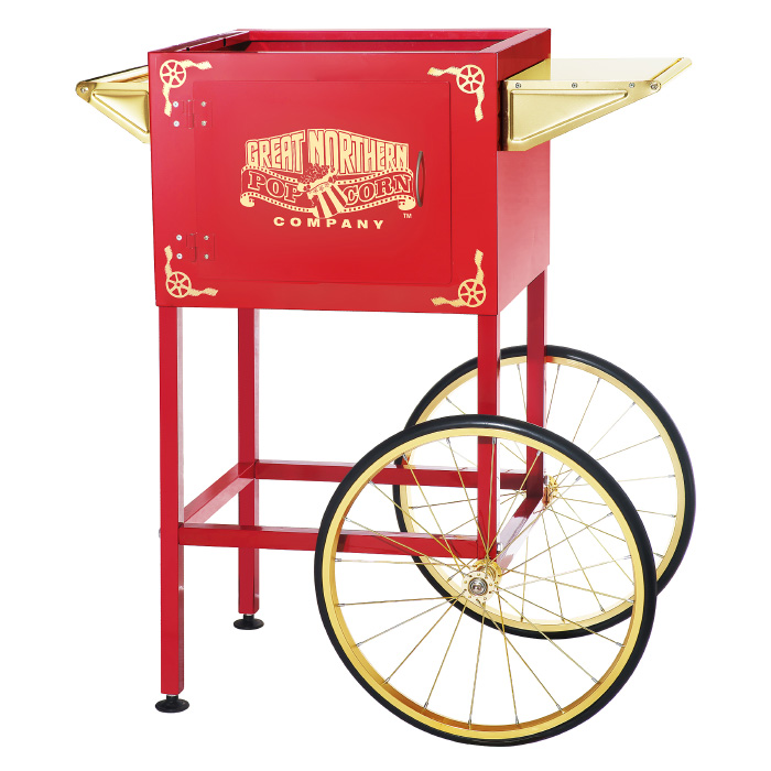 Picture of Great Northern Popcorn 83-DT5705 6400 Red Replacement Cart for Larger Roosevelt Style Machines