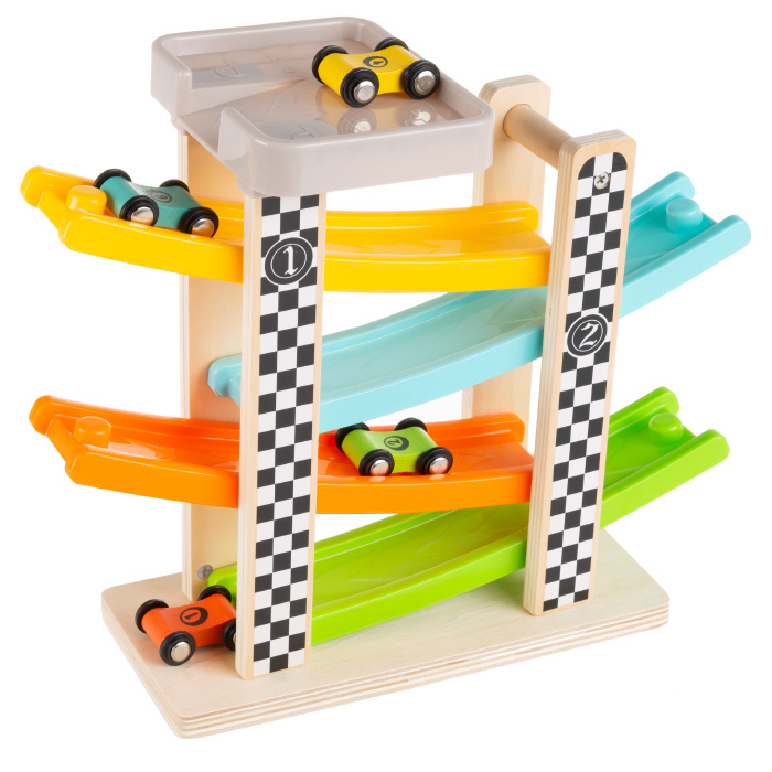 Picture of Hey Play 80-YC120272 Toy Race Track & Racecar Set
