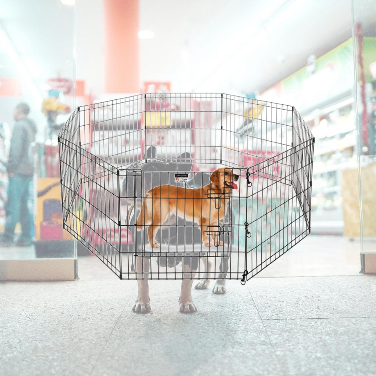 Picture of Pet Trex 83-DT5297 2305 Playpen for Dogs Eight High Panels - 24 in.