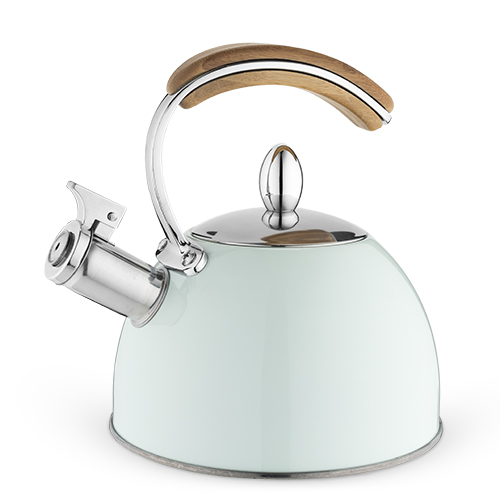 Picture of Pinky Up 5879 70 oz Presley Pistachio Tea Kettle, Green