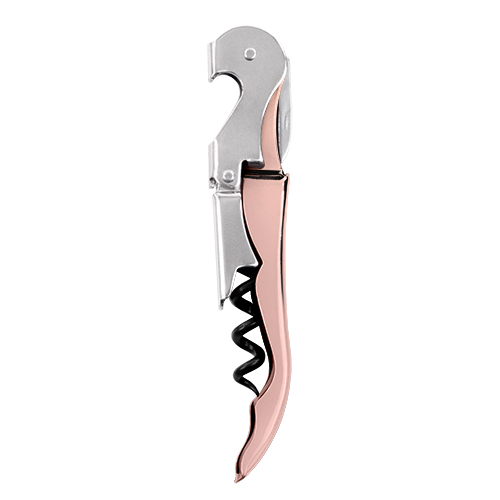 Picture of True 3943 Copper Double Hinged Waiters Corkscrew&#44; Copper Plated