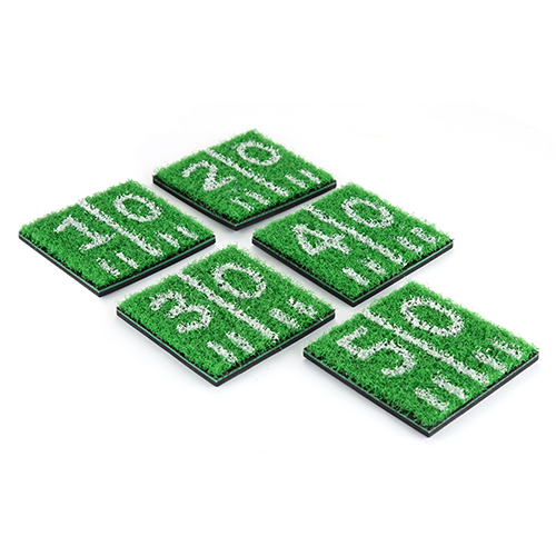 Picture of TrueZoo 4262 Home Turf Coasters&#44; Green