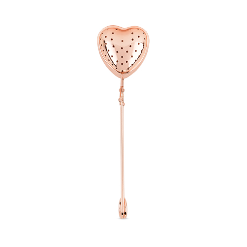 Picture of True 5246 Rose Gold Heart Tea Infuser