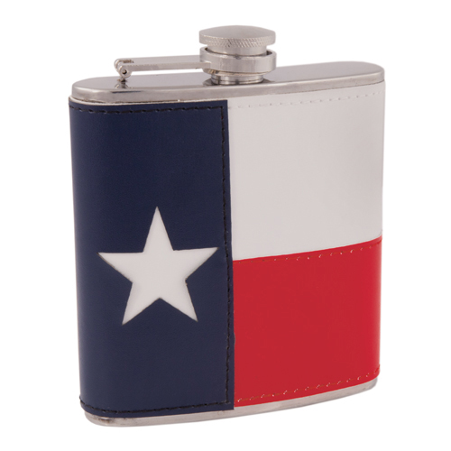 3084 6 oz Texas Flag Flask