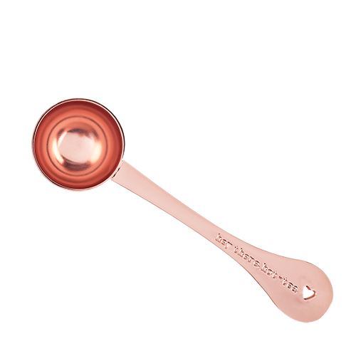 Picture of Pinky Up 6049 Hey There&#44; Hot-Tea Tablespoon&#44; Rose Gold