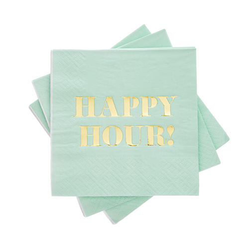 Picture of Cakewalk 9846 Happy Hour Cocktail Napkin