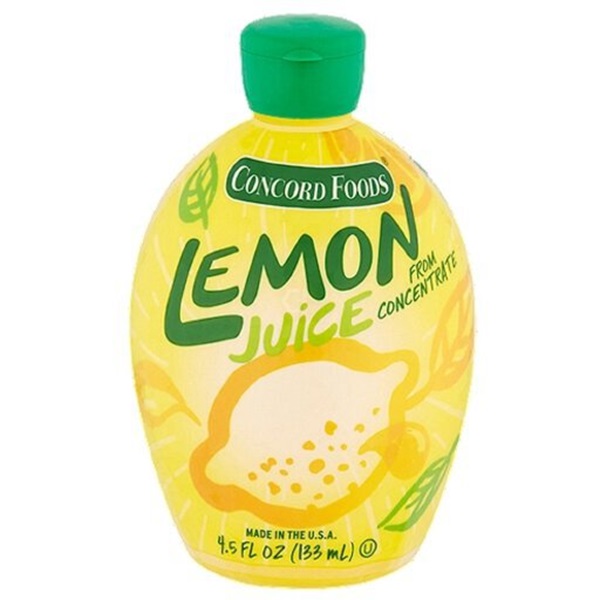 Picture of Distributed Consumables L108S 9.5 fl oz Concord Foods Plastic Lemon Juice