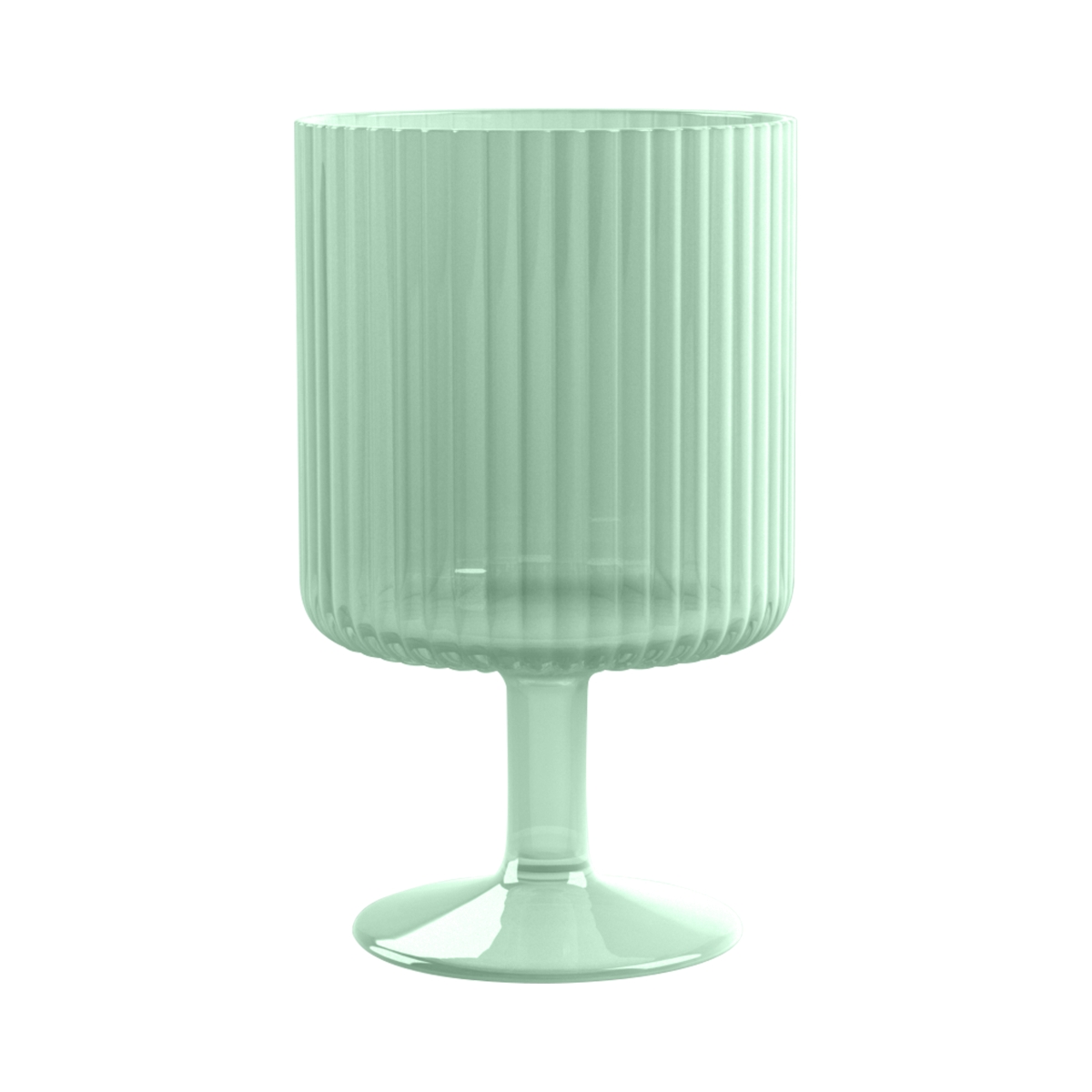 Picture of Abode Homewares DK23024582 15 oz TarHong Polypro Mesa Goblet, Green - Set of 6