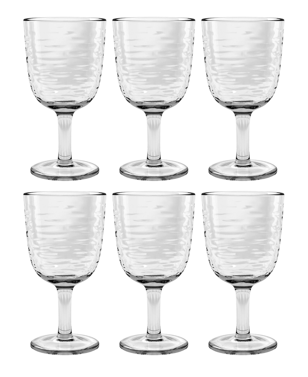 Picture of Abode Homewares DK23025183 13.5 oz TarHong Tritan Foundry Goblet, Clear - Set of 6