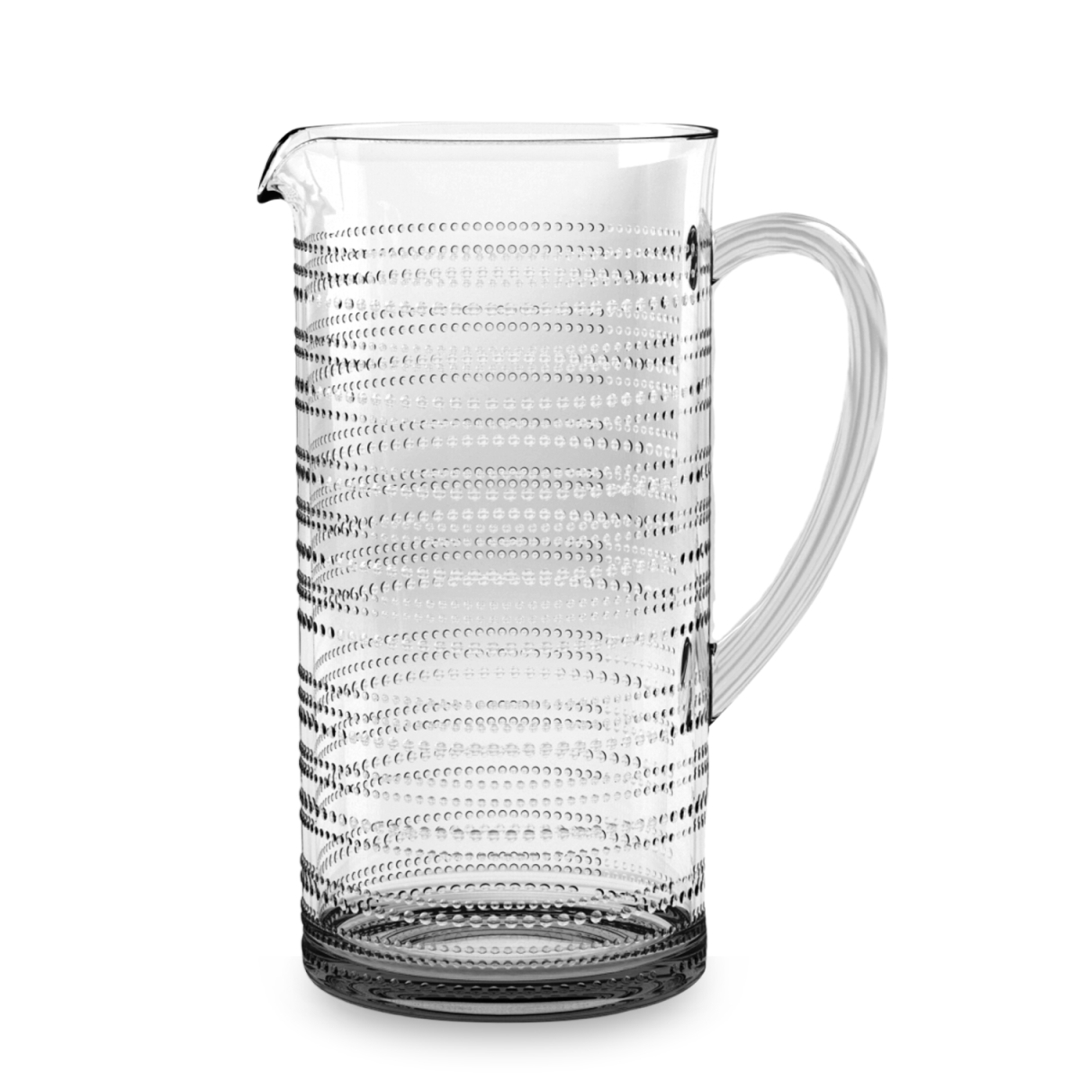 Picture of Abode Homewares DK24087587 94.7 oz TarHong Beaded Pitcher, Clear