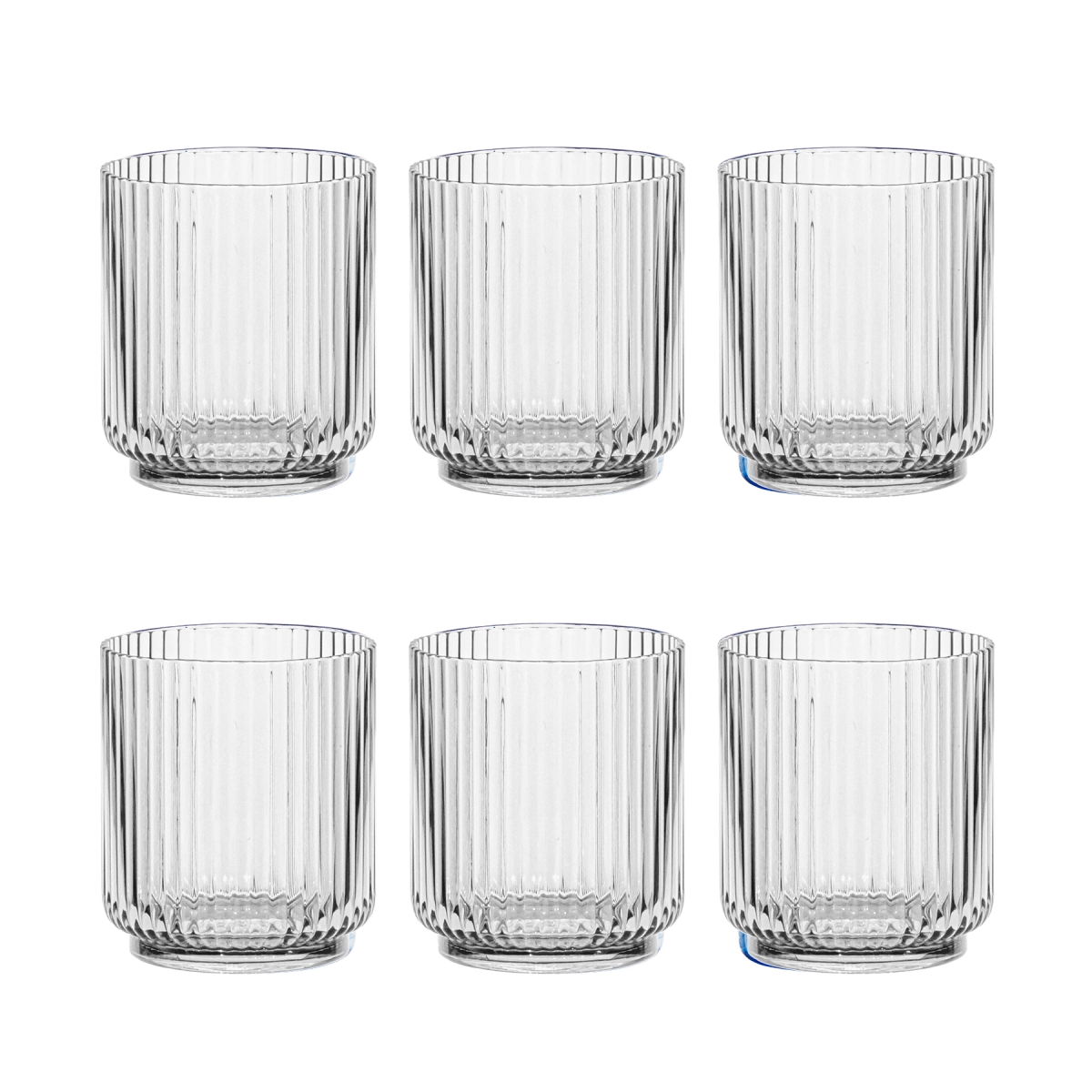 Picture of Abode Homewares DK22914371 15 oz Mesa DOF Glass, Clear - Set of 6
