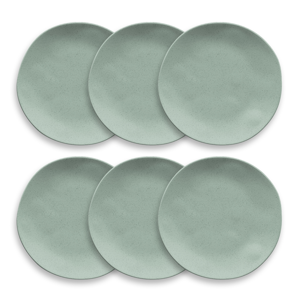Picture of Abode Homewares TT22915675 10.5 in. TarHong Wheat PP Dinner Plate, Sage Green