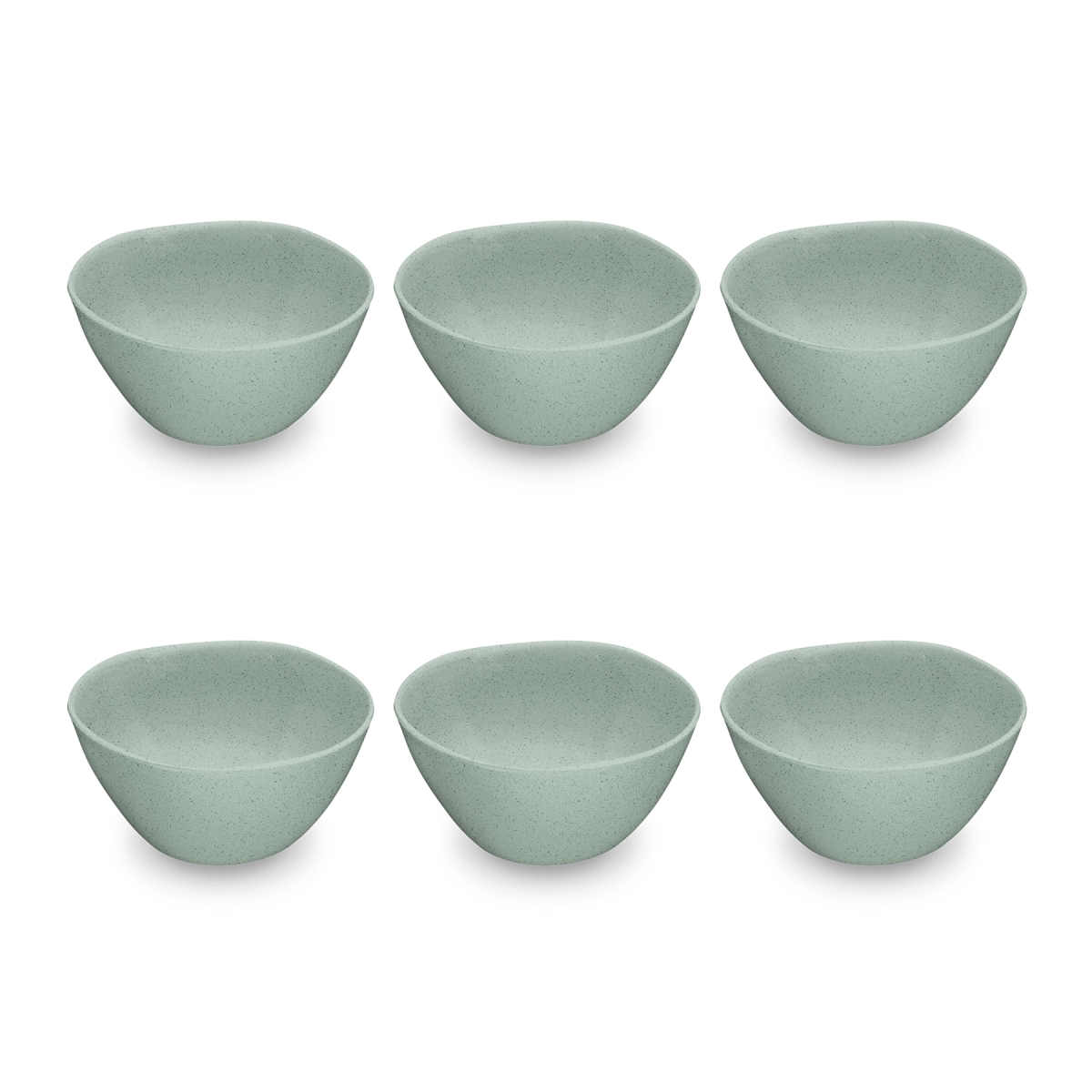Picture of Abode Homewares TT22915873 5.9 in. 19 oz TarHong Organic Wheat PP Bowl, Green - Set of 6