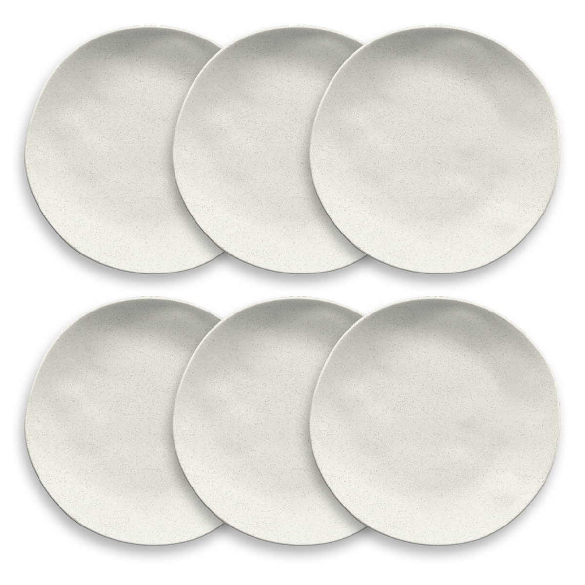 Picture of Abode Homewares TT22915972 10.5 oz TarHong Wheat PP Dinner Plate Set, Cream - 6 Piece