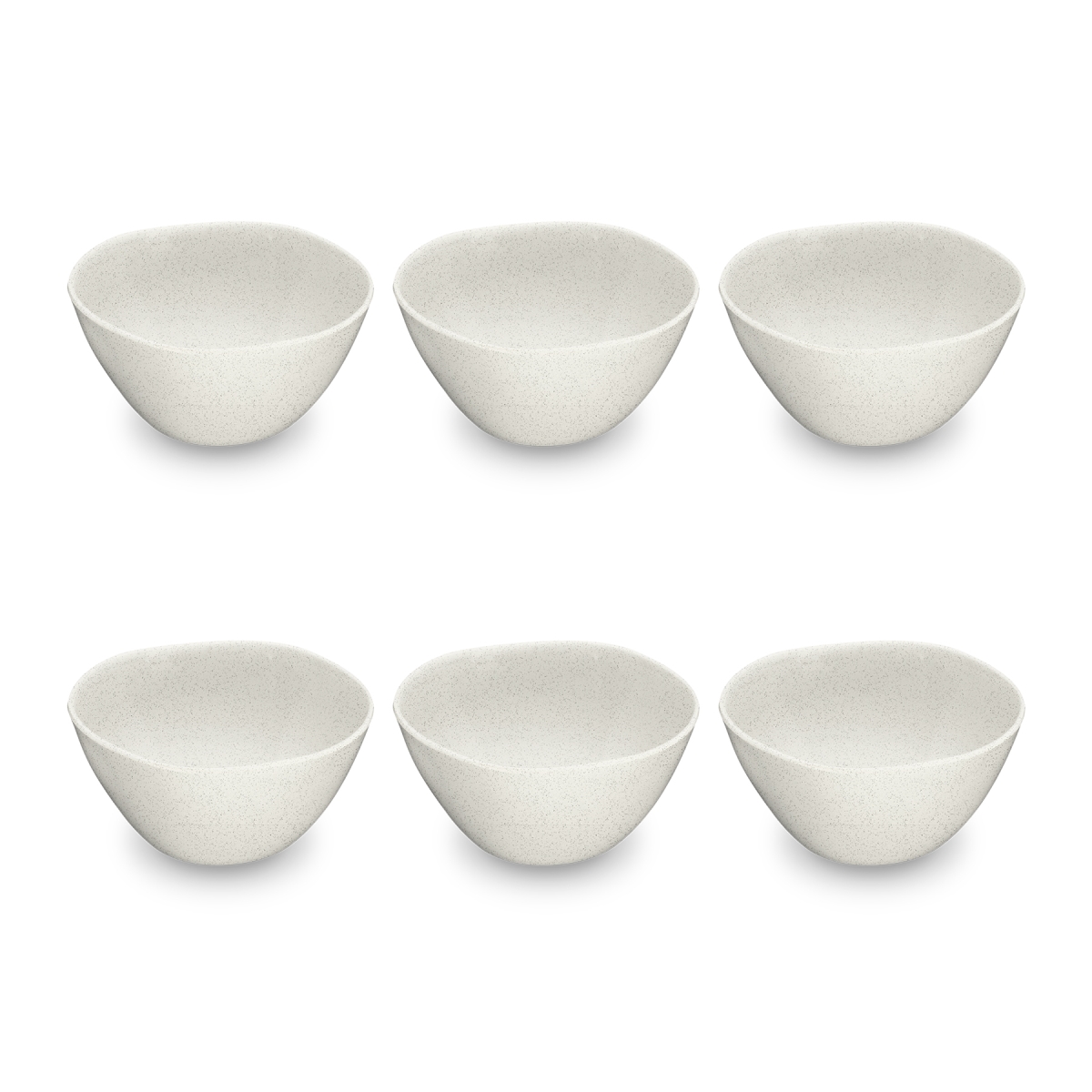 Picture of Abode Homewares TT22916177 5.9 in. 19 oz TarHong Organic Wheat PP Bowl, Beige - Set of 6