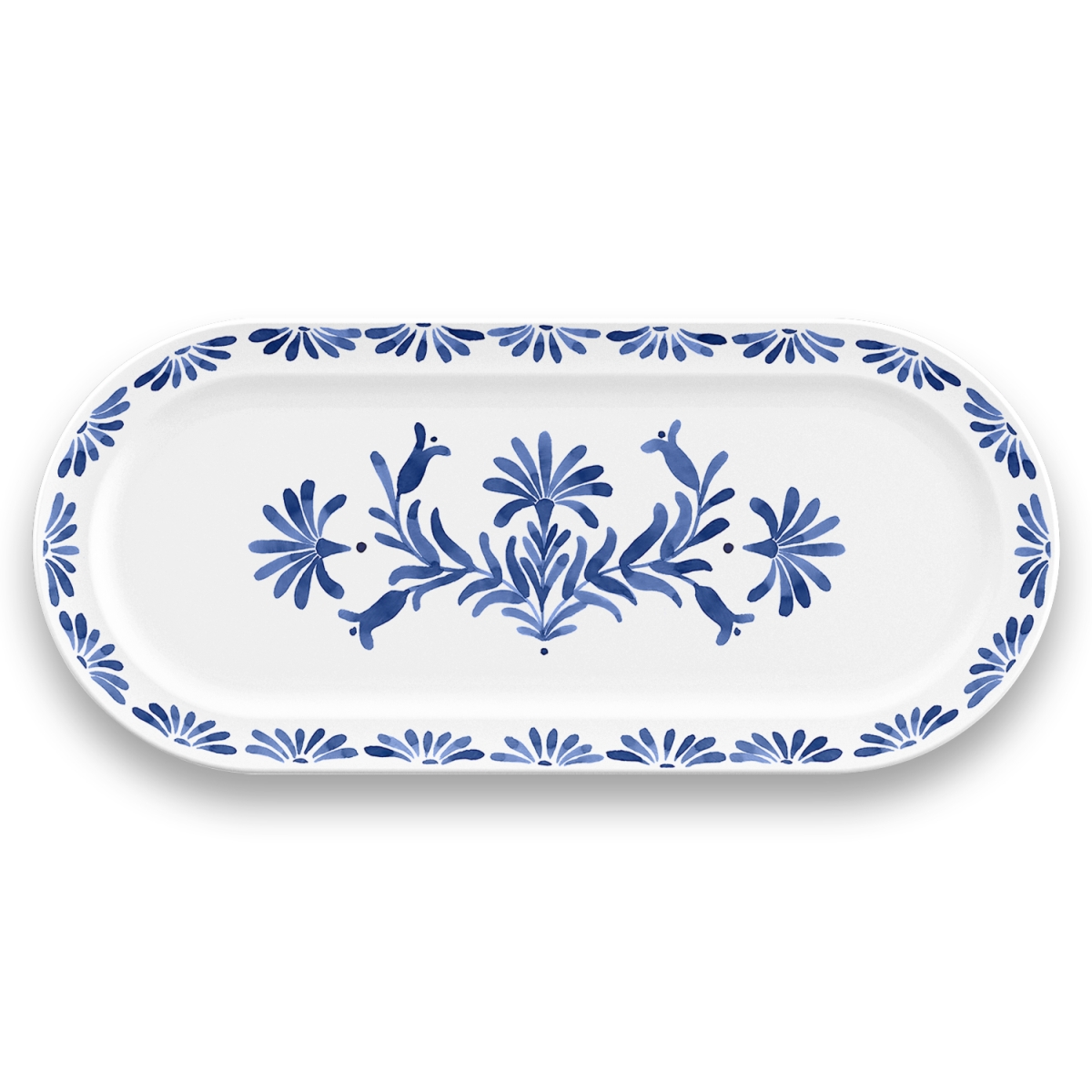 Picture of Abode Homewares DN23987177 TarHong Azul Platter, Blue