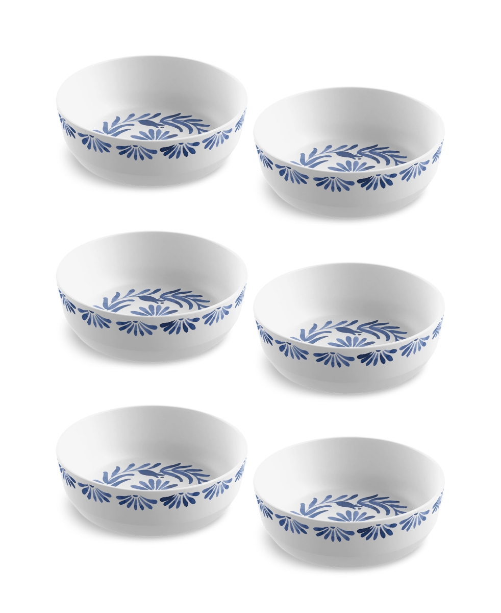 Picture of Abode Homewares DN23987474 TarHong Azul Dinner Bowl, Blue - Set of 6