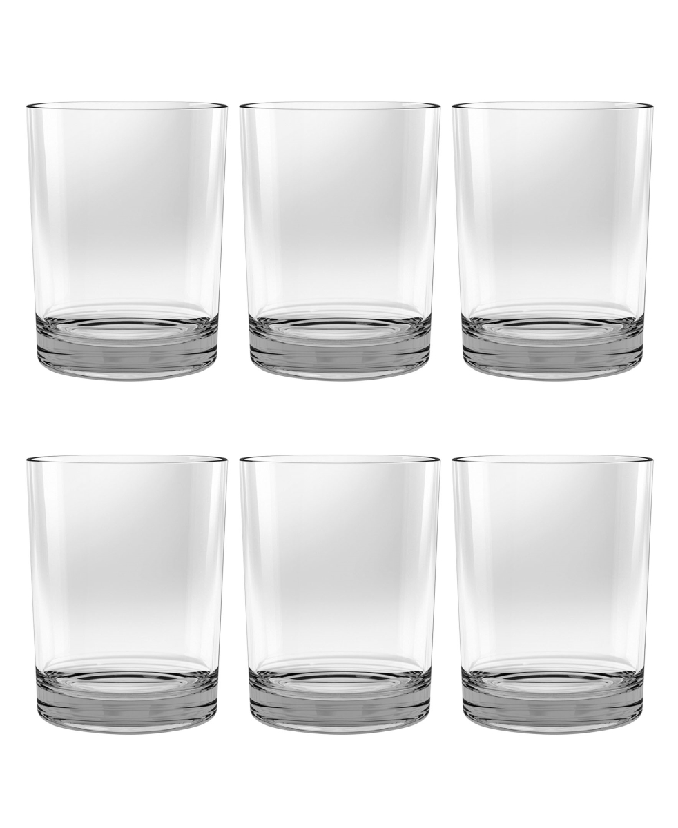 Picture of Abode Homewares DK23989577 16.5 oz Montana Heavy Base DOF Glass, Clear - Set of 6