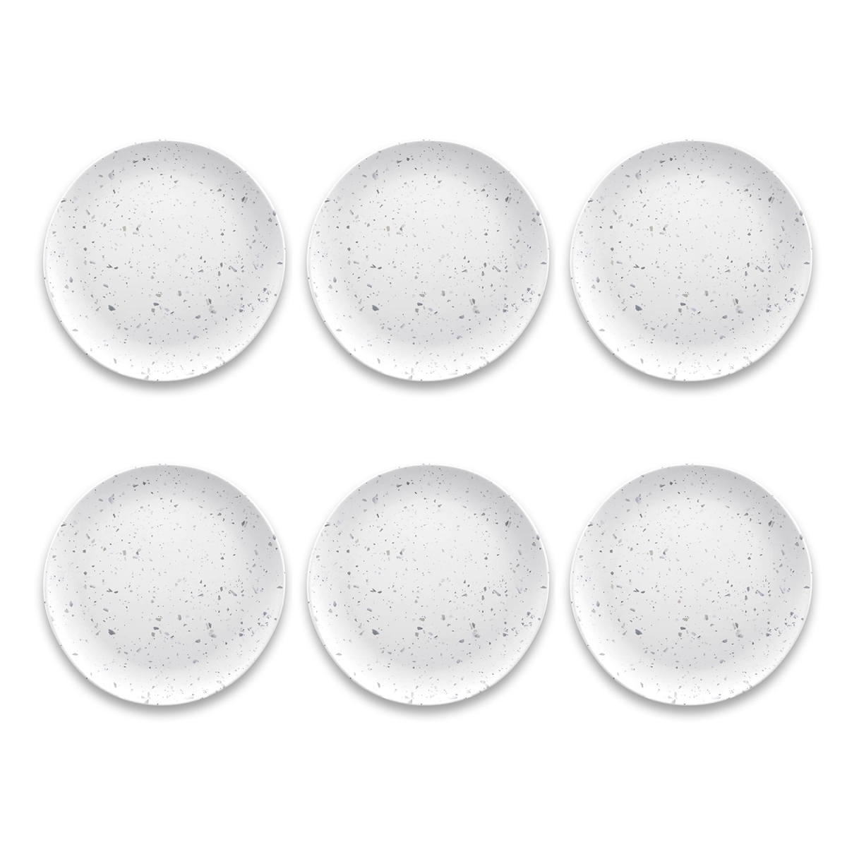 Picture of Abode Homewares TCC1105MADWG 10.5 x 0.8 in. Terrazzo Dinner Plate - Set of 6