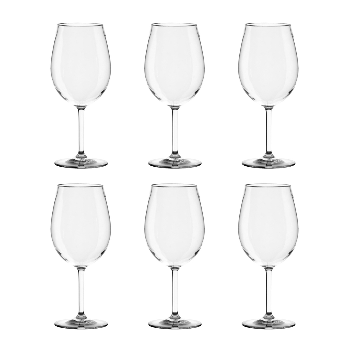 Picture of Abode Homewares TMTGB220MGCL 22 oz Montana Goblet Glass - Clear - Set of 6