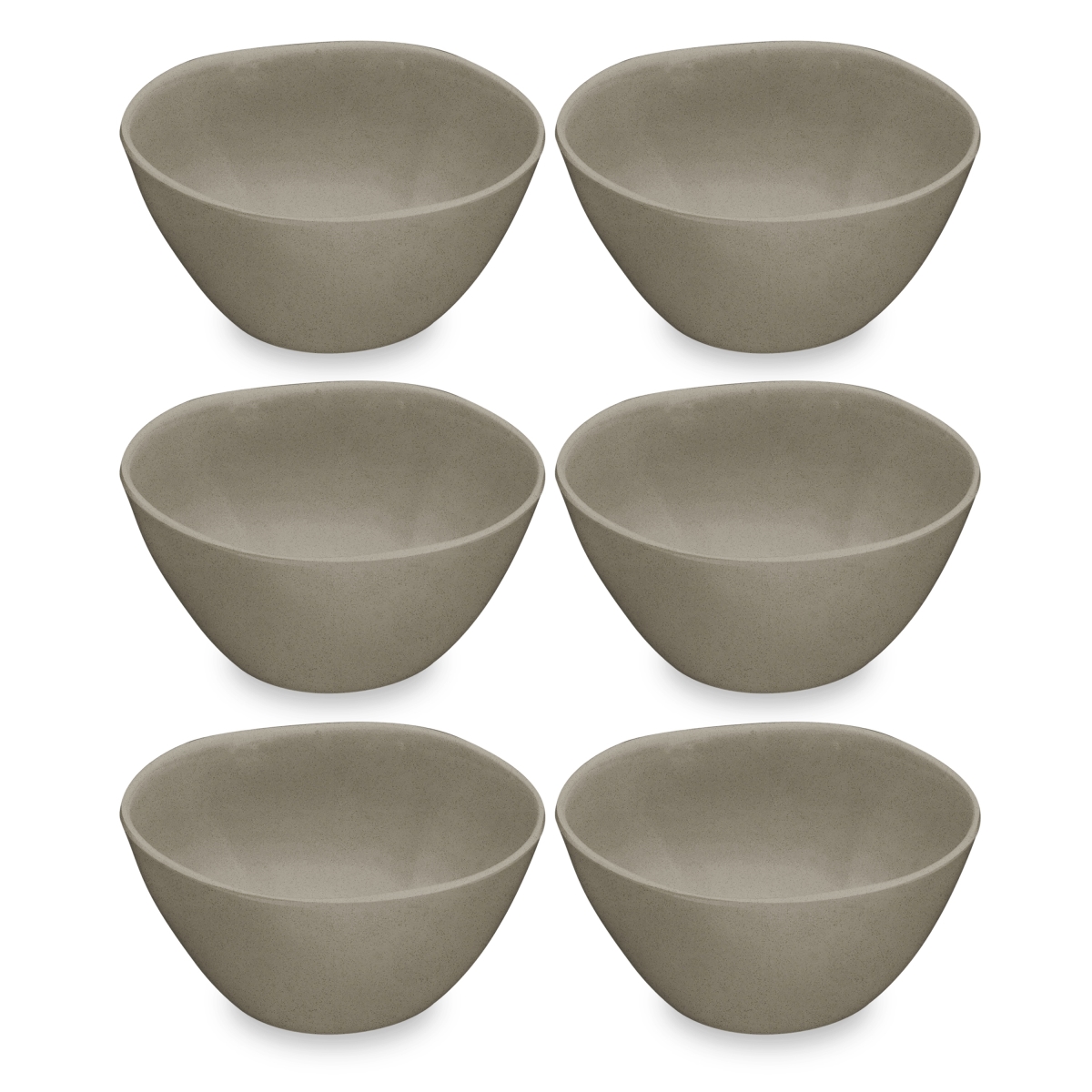 Picture of Abode Homewares TT21826476 6 in. 13.5 oz Planta Matte Dune Cereal Bowl - Set of 6