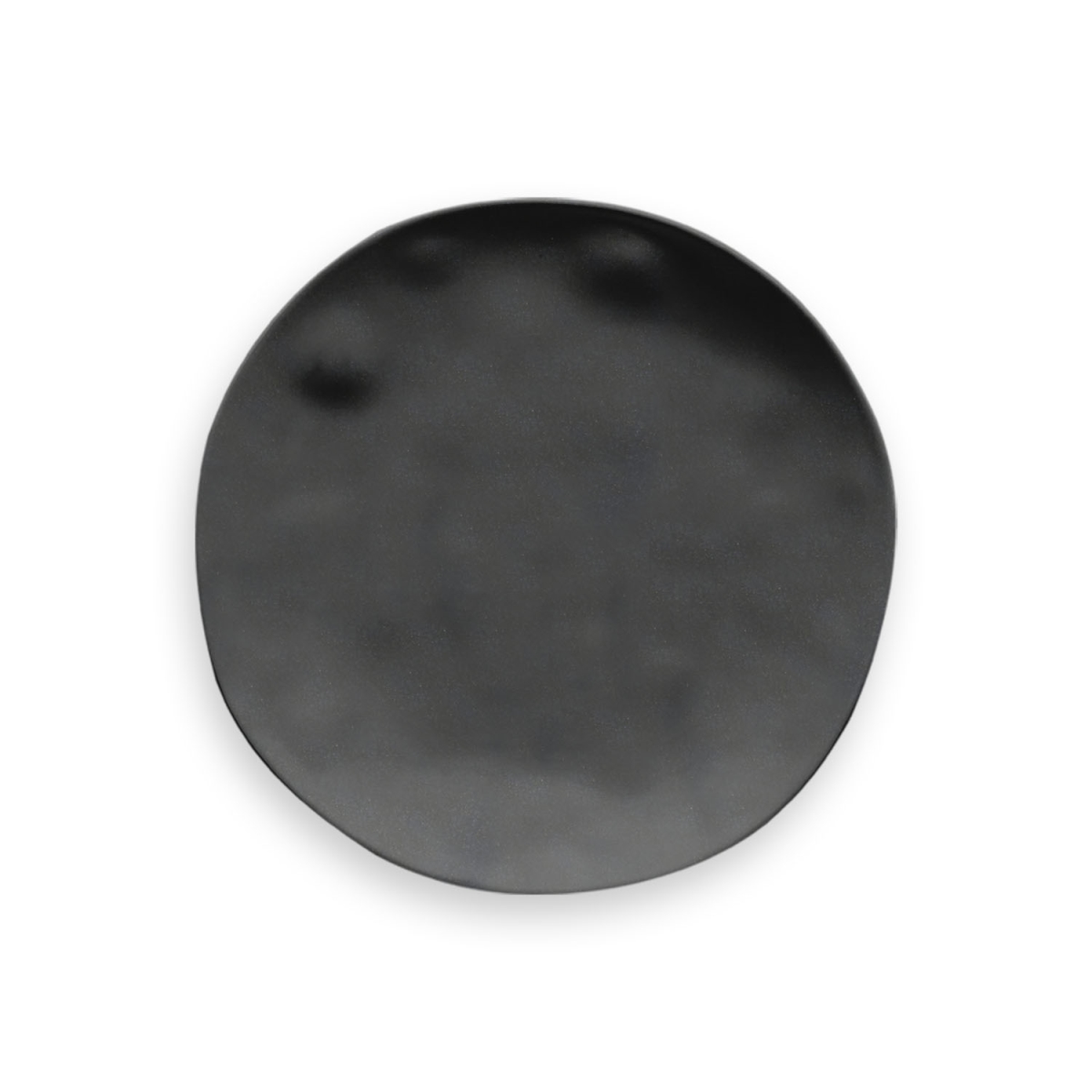 Picture of TarHong TT20744176 8.5 in. Black Bamboo Salad Plate, Planta & Majority Plant Based Melamine - Set of 6