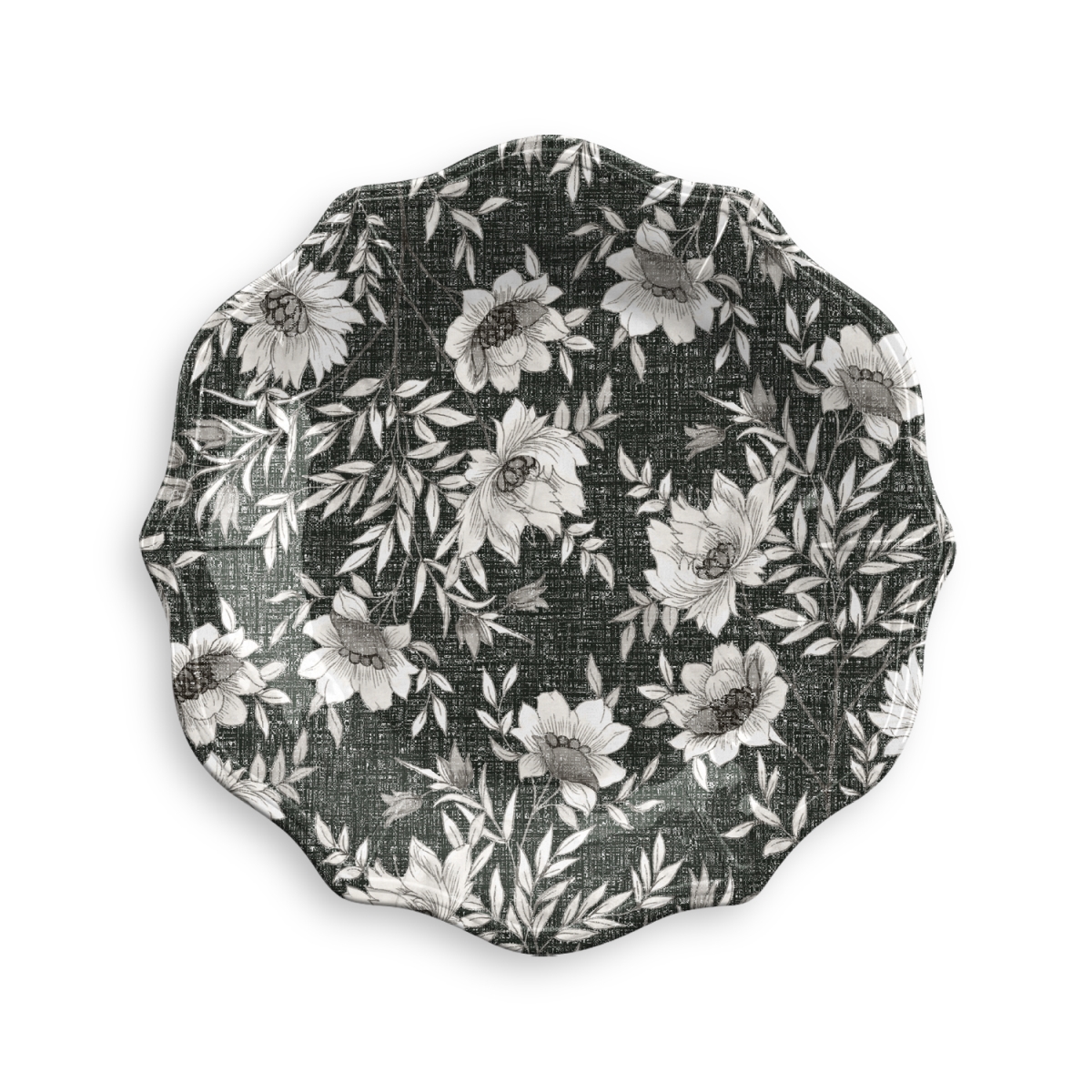 Picture of TarHong TT20744671 9 in. Farmhouse Botanical Salad Plate, Melamine - Set of 6