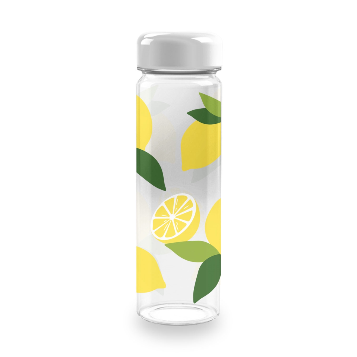 Picture of TarHong HY20751679 20 oz Lemon Fresh Quench Water Bottle, Premium Plastic - Set of 2