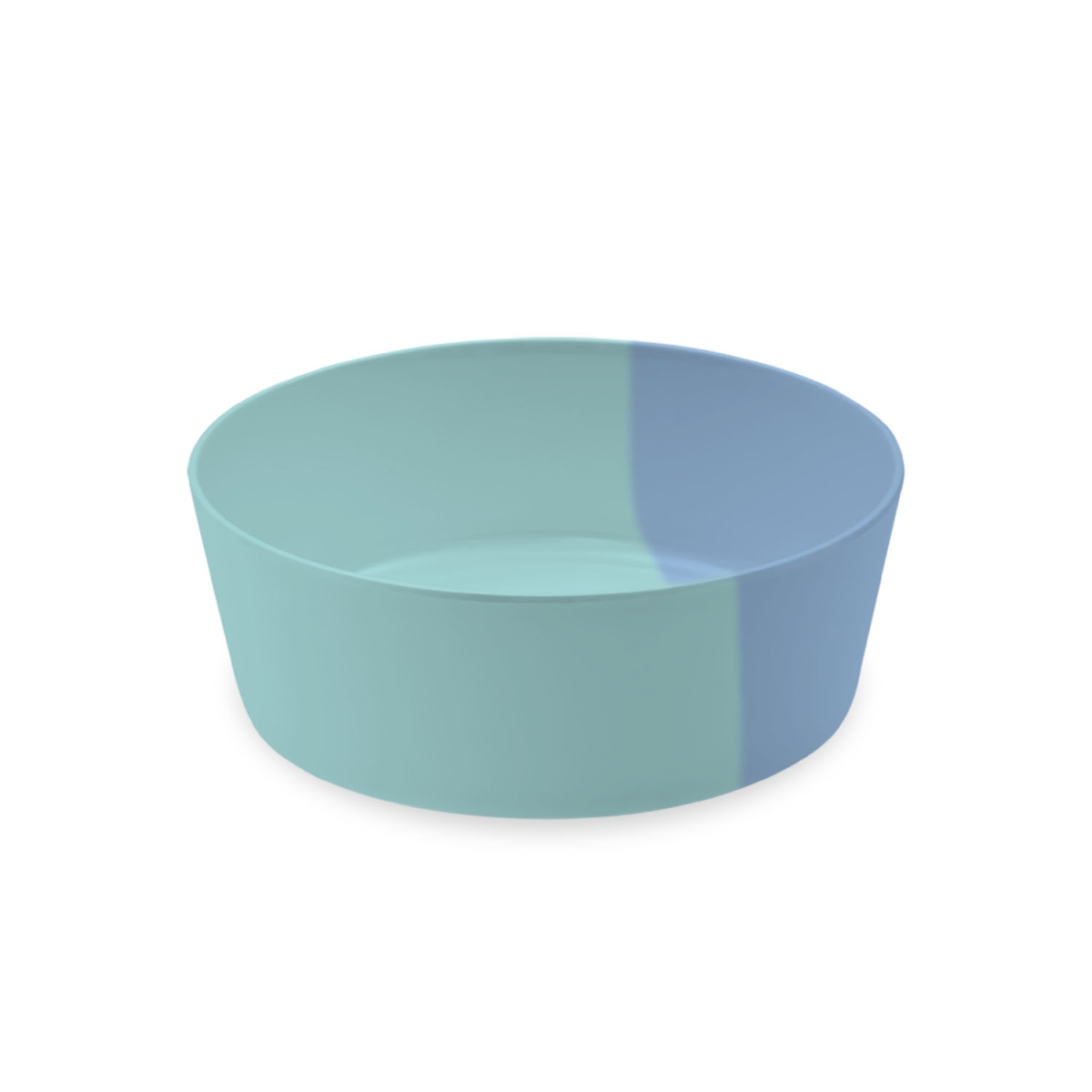 Picture of TarHong PE20771875 7 x 2.5 in. Melamine Dual Pet Bowl, Blue - 5 Cups, Large - Set of 2