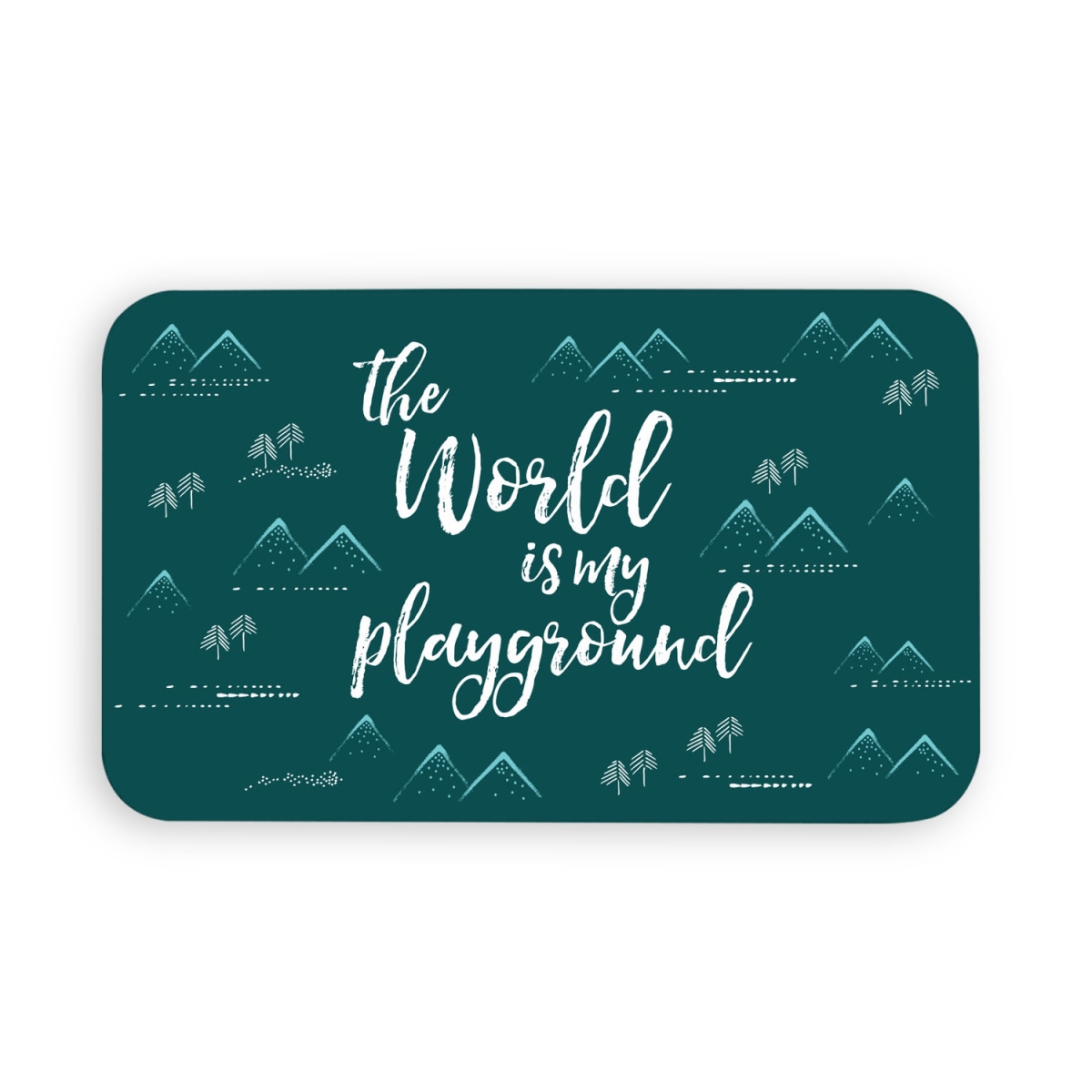 Picture of TarHong PE20776672 11.5 x 19 in. Playground Pet Placemat - Set of 2