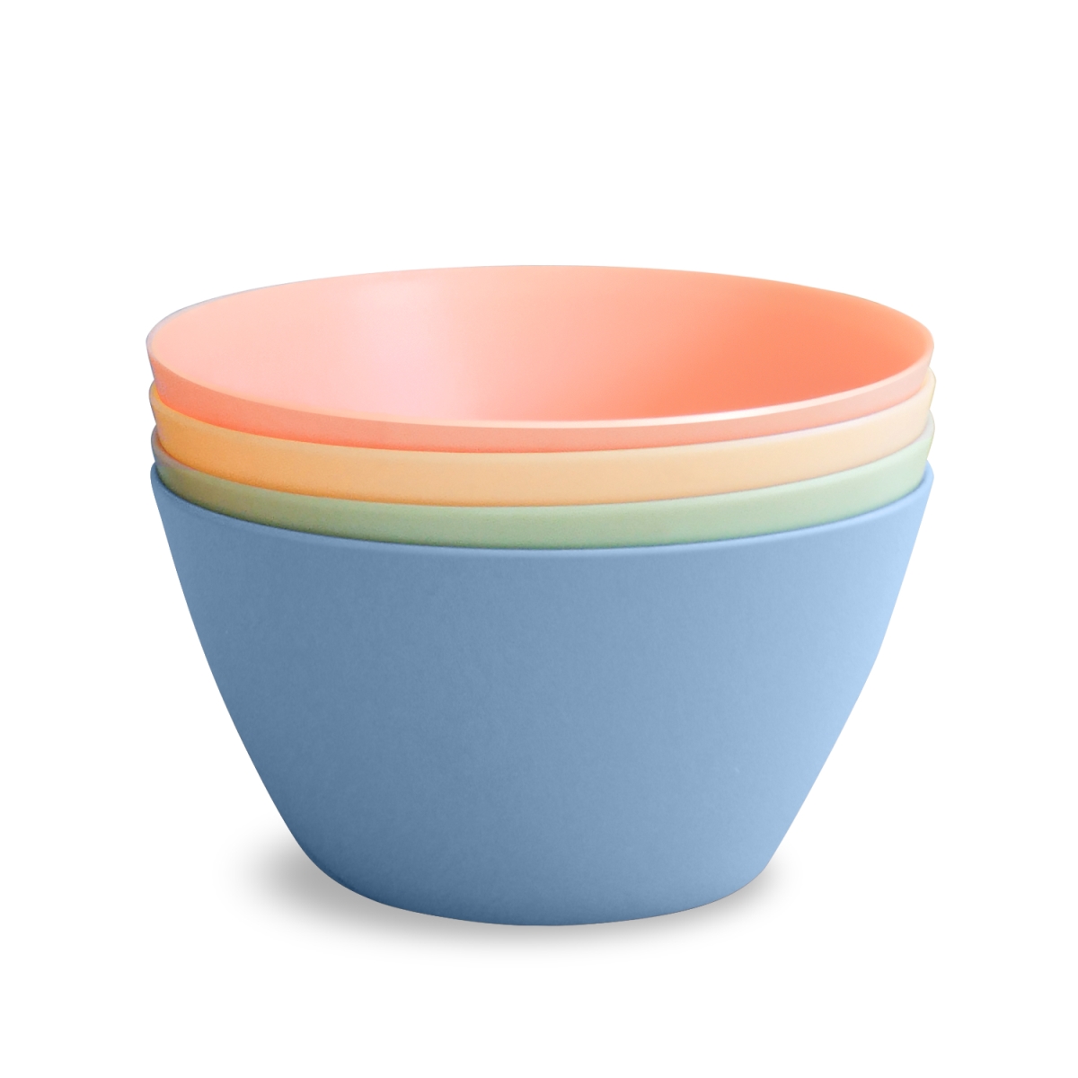 Picture of Abode Homewares DN23023882 5.6 x 3 in. TarHong Essential PP Cereal Bowls, Multi Color - Pack of 4