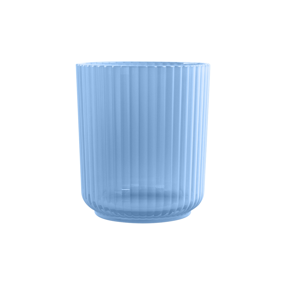 Picture of Abode Homewares DK23024483 22 oz Polypro Mesa DOF Glass, Blue - Set of 6