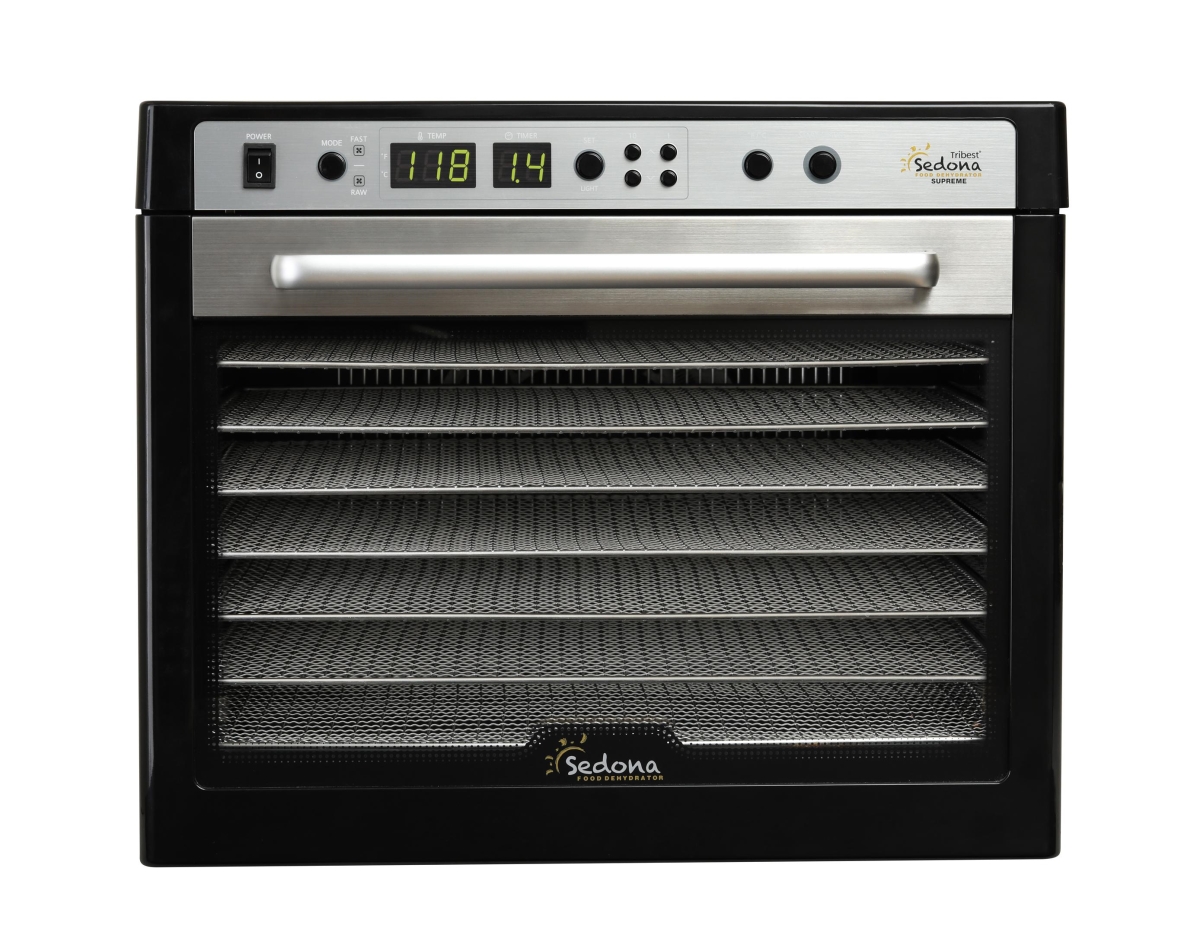 Picture of Tribest SDC-S101-B 110V 60Hz Sedona Supreme Dehydrator Stainless Steel Tray