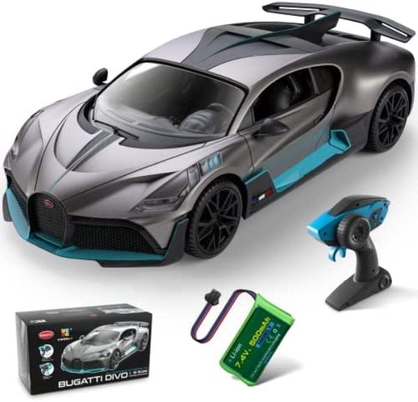 NC22373 7.4V 500mAh 1-16 Scale 12Kmph 2.4Ghz Licensed Model Bugatti Divo MIEBELY Remote Control Car Toy -  netjett