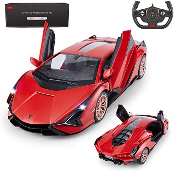NC22380 RASTAR RC 1-14 Remote Control Car for ar Lamborghini FKP 37 - Red