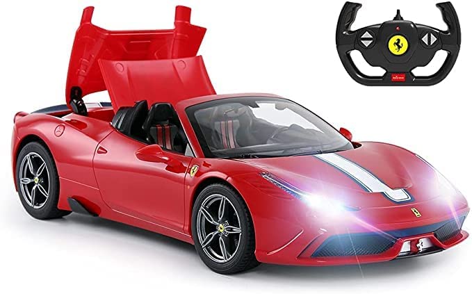 NC22390 100 CLASSIC Officially Licensed Ferrari 458 Speciale Remote & Radio Control Car - Red