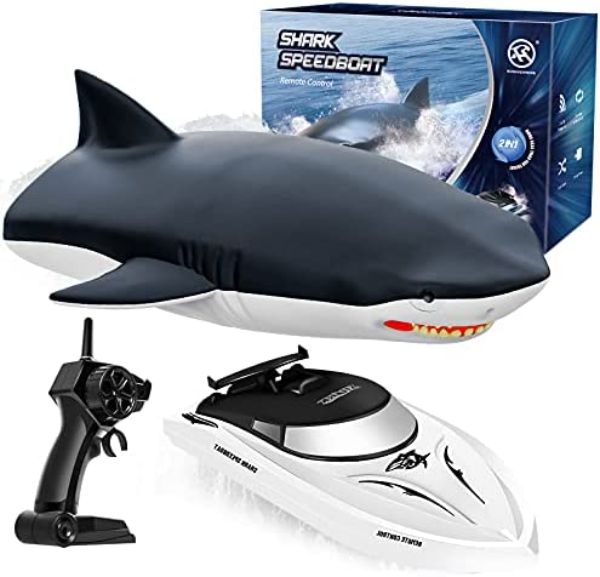 NC21679 8-12 Year Old Boys High Simulation Shark Radio Control Remote Control Shark Toys