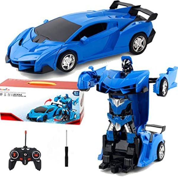 NC22308 1-18 Remote Control Car with Rechargeable Transformable Remote Control Car for Boys & Girls