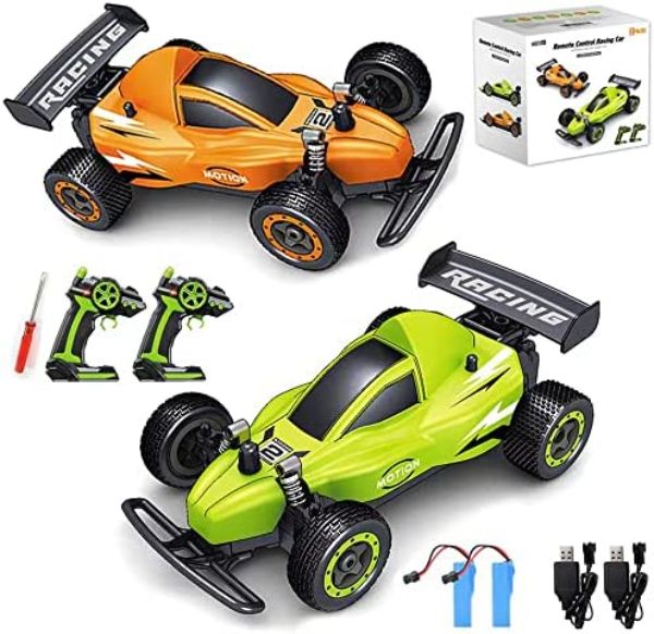 NC22310 Hobby Radio Control Race Cars with High Speed Remote Control for Boys Girls - 2 Piece -  netjett