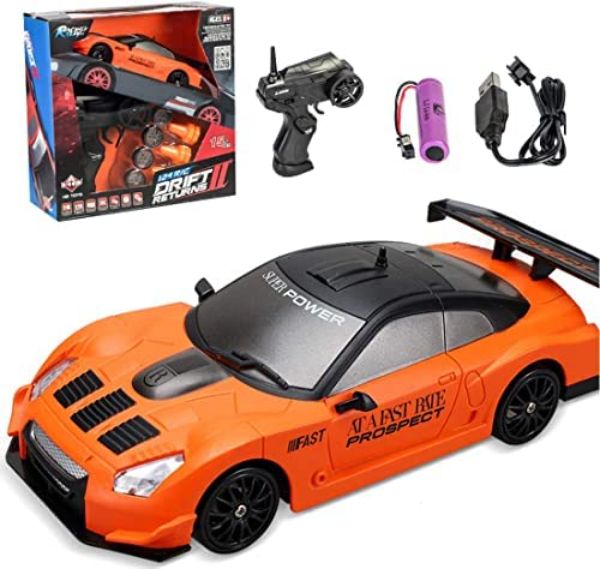 NC22363 1-24 15 KMPH 2.4G Remote Control Cars for Kids with Electric Four Wheel Drive Drift Dacing Car -  netjett