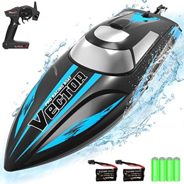 NC21705 2.4Ghz 20MPH VOLANTEXRC Radio Control Boat with Remote Control for Pools & Lakes