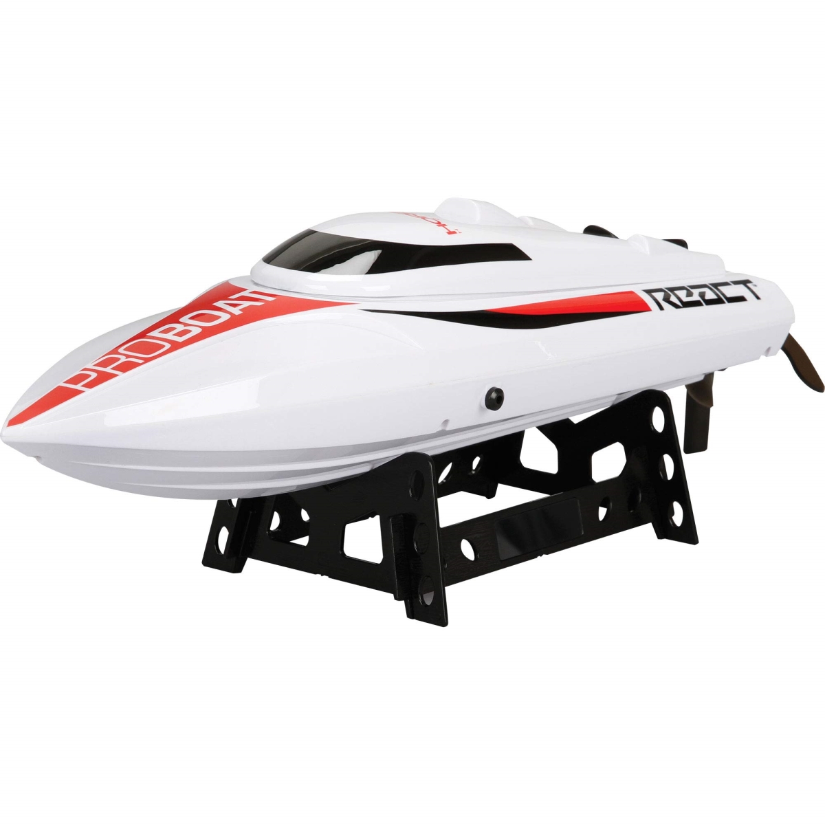 NC21745 17 in. Pro Boat React Radio Control Boat Self-Righting Brushed Deep-V RTR for PRB08024 - Includes Transmitter Receiver Battery & Charger